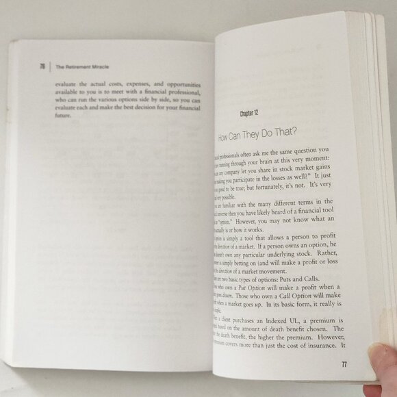 The Retirement Miracle by Patrick Kelly 2011 Trade Paperback - Picture 5 of 6